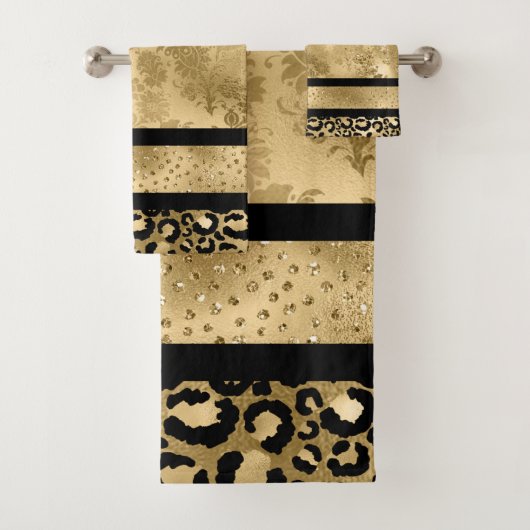 Gold Safari Towel Bad Handdoek (Insitu)