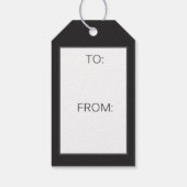 Gold Sailboot Nautical Cadeaulabel (Achterkant)