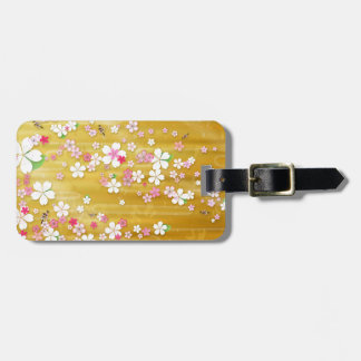 Gold Sakura Kimono : Bagagelabel