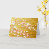 Gold Sakura Kimono : Kaart (Gele Bloem)