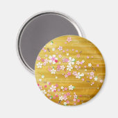 Gold Sakura Kimono : Magneet (Voorkant / Achterkant)