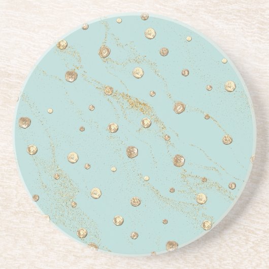 Gold Sandstone Onderzetter (Voorkant)