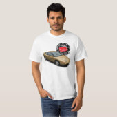 Gold SCCNA 1991 Saturn Coupe T-Shirt (Voorkant volledig)