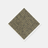 Gold Scratch Golden Modern Glamor Elegant Party Servetten (Hoek)