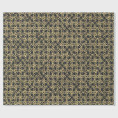 Gold Scratch Golden Modern Glamour Unique Elegant Cadeaupapier (Vlak)