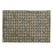 Gold Scratch Golden Modern Glamour Unique Elegant Kussensloop (Achterkant)