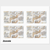 Gold Script Fles Label 4oz Olie Dropper Product (Vel)