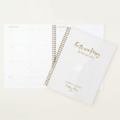 Gold Script Future Mrs. Wedding Planner (Display)