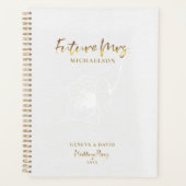 Gold Script Future Mrs. Wedding Planner (Voorkant)