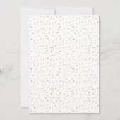 Gold Script "Ik kan de knoop niet zonder jou Strop Kaart (Achterkant)