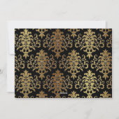 Gold Script is de seizoensgevoelige fotokaart Feestdagenkaart (Achterkant)