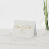 Gold Script: Jij wordt mijn bruidsmeisje trouwdag (Voorkant)