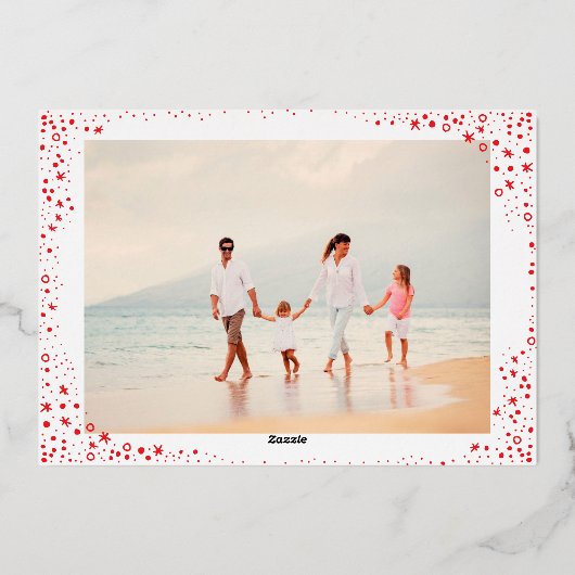 GOLD Script Prettige feestdagen Kerstmis (Achterkant)