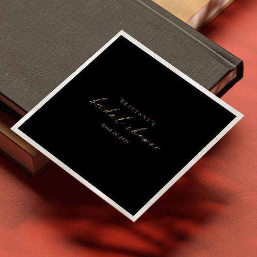 Gold Script Vrijgezellenfeest servetten – 