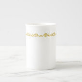 Gold Scroll Work Speciality Mok (Voorkant)