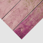 Gold Scrollwork bij de ontkoppeling van roze hout Tissuepapier (Detail)