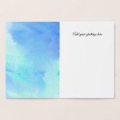 Gold Seahorse Weddenschap Hartelijk dank Folie Kaarten (Binnen)