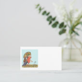 GOLD SEEKER LEPRECHAUN VISITEKAARTJE (Staand voorkant)