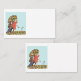 GOLD SEEKER LEPRECHAUN VISITEKAARTJE