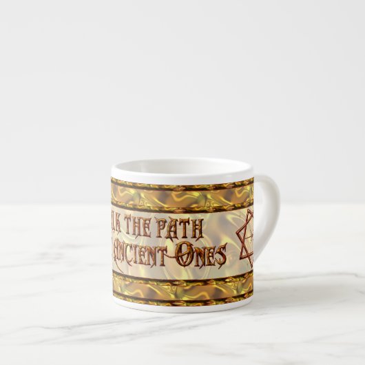 Gold Septagram Espresso Kop (Voorkant rechts)