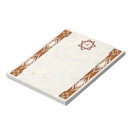 Gold Septagram Notitieblok (Linkerzijde)