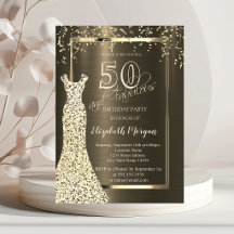 Gold Sequins Dress Bruin Metallic 50e Verjaardag