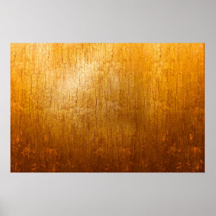 Gold Seriesgold, wallpaper, patroon, ruw, abstract Poster