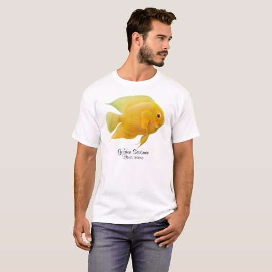 Gold Severum Cichlid T-Shirt (Voorkant volledig)