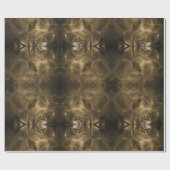 Gold Sheen Elegant Textured Glass look Cadeaupapier (Vlak)