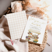 Gold She's Off The Market Uitnodiging voor een bru