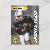 Gold Shield Football Trading Kaart Player Kaarten Contactkaartje (Achterkant)