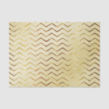 Gold Shimmer Chevron op Gold