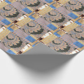 Gold Shimmer Fabric Cadeaupapier (Hoek)