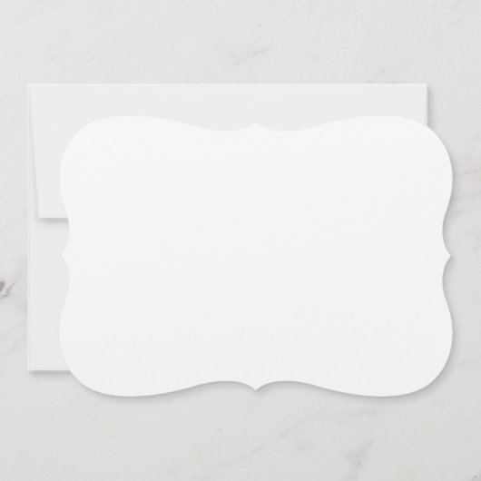 Gold Shimmer Paper Modern Bridal Shower-uitnodigin Kaart (Achterkant)