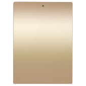 Gold Shimmer Shine Elegant Chic Glam - Aangepast Klembord (Achterkant)