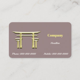 Gold Shinto Visitekaartje