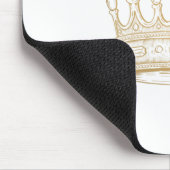 Gold Shiny Crown Muismat (Hoek)