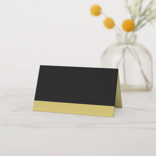Gold Shiny Dog Paw op Black Pet Grooming Service Klantenkaartje (Achterkant)
