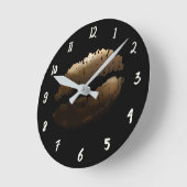 Gold Shiny Lips Lipstick Kiss Glamor Glam Chic Ronde Klok (Hoek)