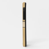 Gold Shiny Stainless Steel Metal 9 Case-Mate iPhone Case (Achterkant/links)