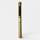 Gold Shiny Stainless Steel Metal Case-Mate iPhone Case (Achterkant/links)