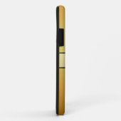 Gold Shiny Stainless Steel Metal Case-Mate iPhone Case (Achterkant/rechts)