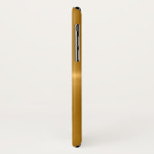 Gold Shiny Stainless Steel Metal Case-Mate iPhone Case (Achterkant/links)
