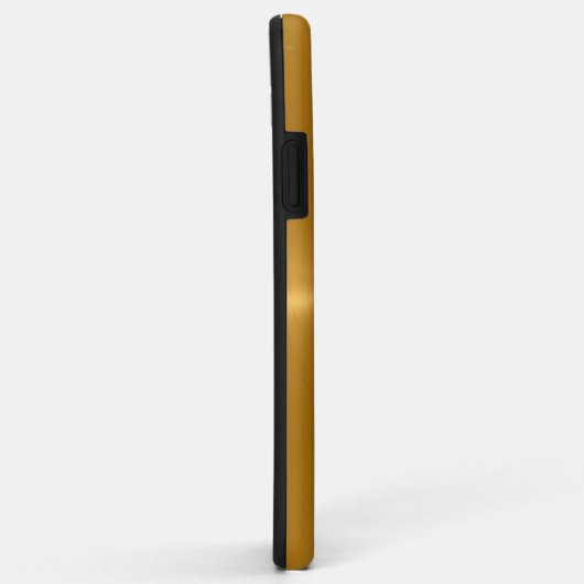 Gold Shiny Stainless Steel Metal Case-Mate iPhone Case (Achterkant/rechts)