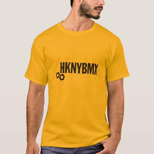 Gold Shortsleeved Adult T-shirt (Voorkant)