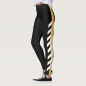 Gold Side Stripe Leggings (Links)
