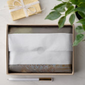 Gold Silk Moderne Roos Art Dream Tissuepapier (Geschenk)