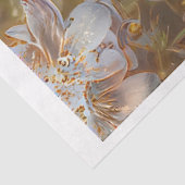 Gold Silk Popular Unieke Roos Art Dream Tissuepapier (Detail)