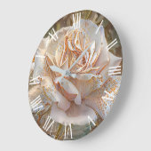 Gold Silk Roos Art Dream Grote Klok (Hoek)