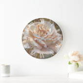 Gold Silk Roos Art Dream Grote Klok (Huis)